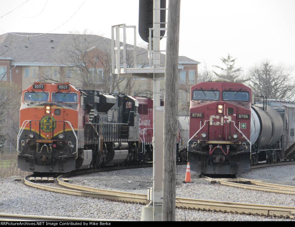 BNSF and Canadian Pacific